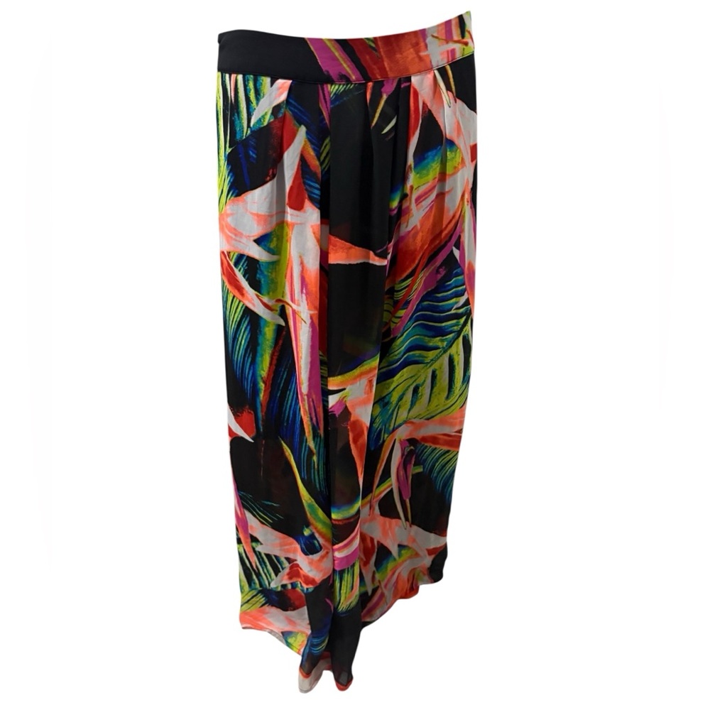 Worthington Tropical Print Swim Cover-Up Skirt